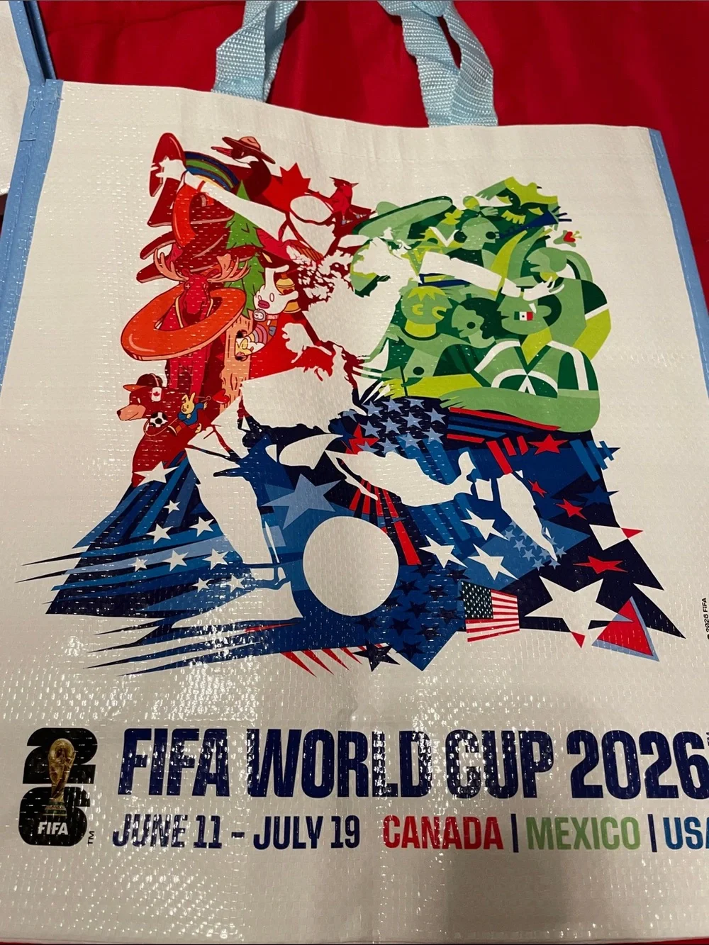NWT FIFA World Cup Recycled Tote bag - $25 each